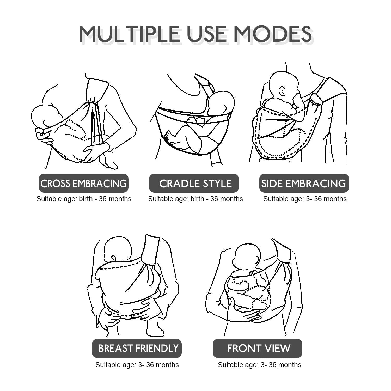 LayneLift Baby Carrier Sling